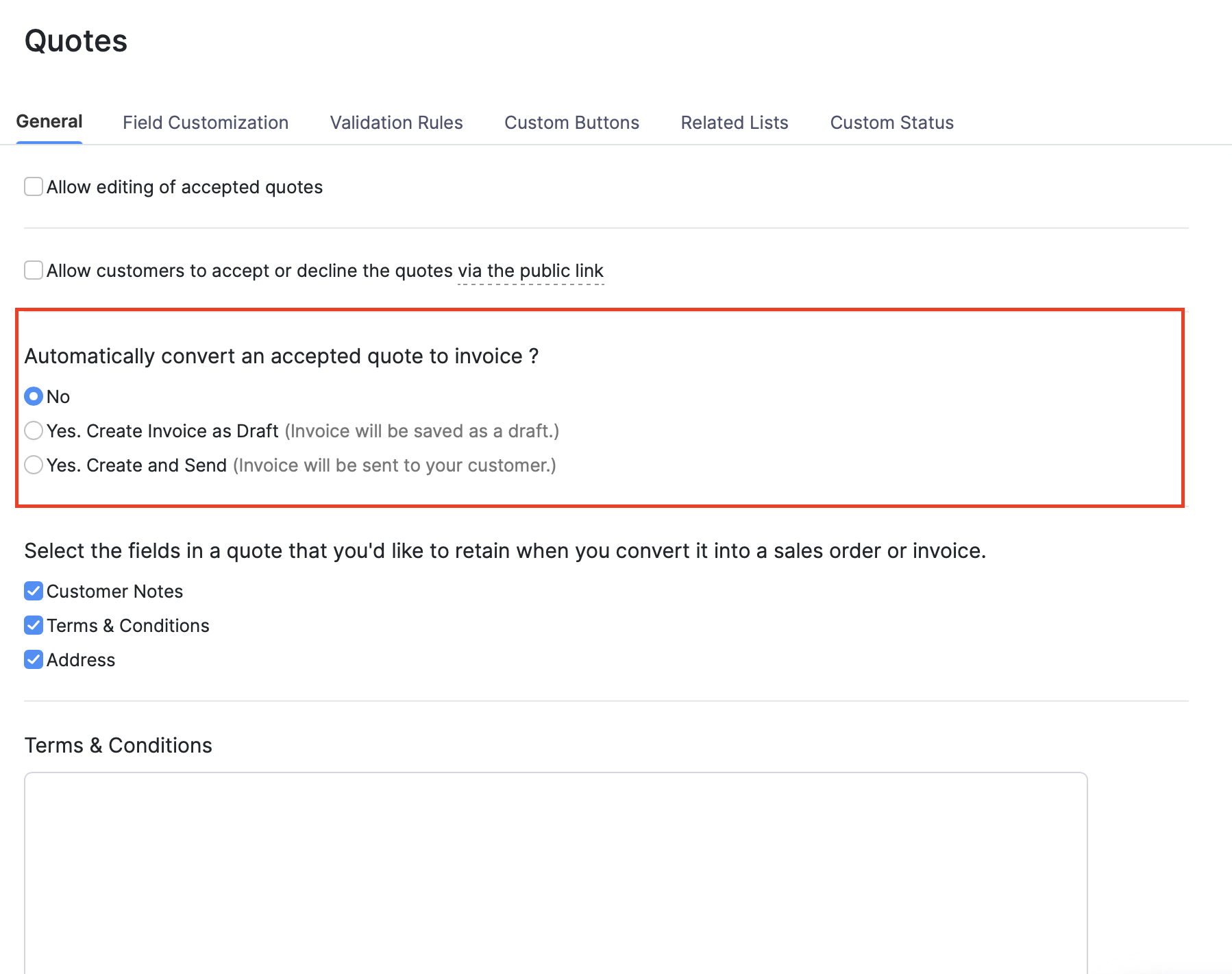 How e-Invoicing works in Zoho Invoice