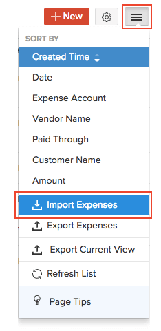 Import Recurring Invoices