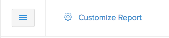 Customize Projects Reports