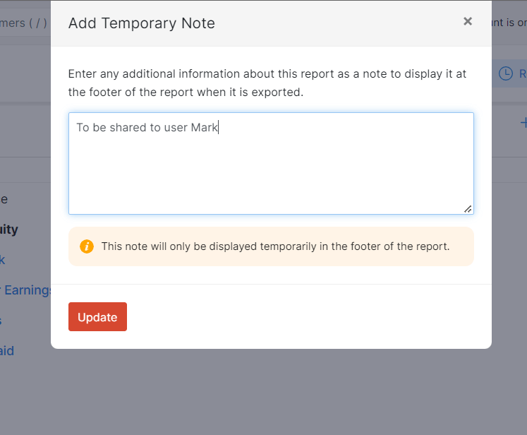 add temporary notes