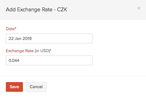 Add Exchange Rate Feeds