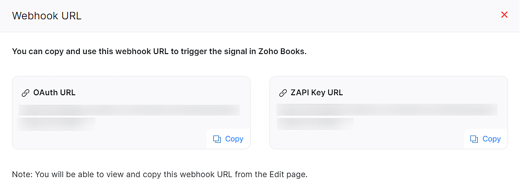 Webhook URL