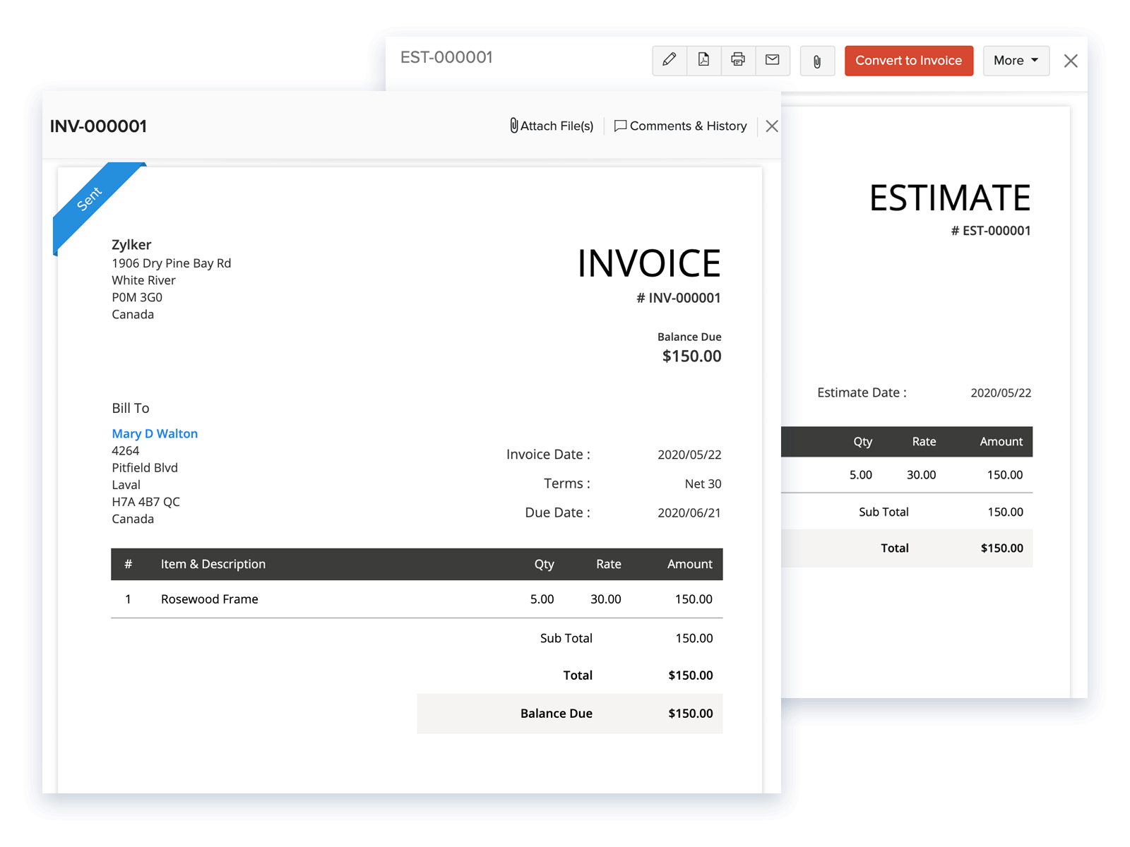 Manage Receivables - Small Business Accounting Software | Zoho Books