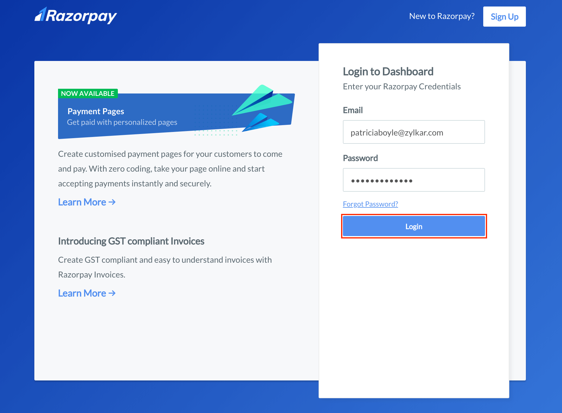 razorpay-log-in