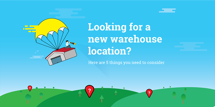 locating warehouse