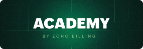 Zoho Billing- Academy