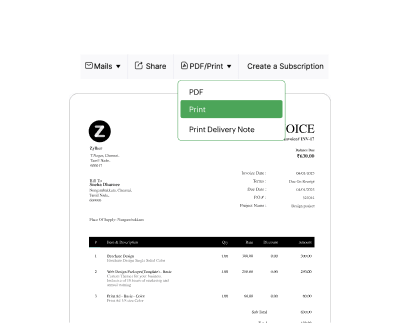 Stay compliant with e-invoicing regulations | Zoho Billing