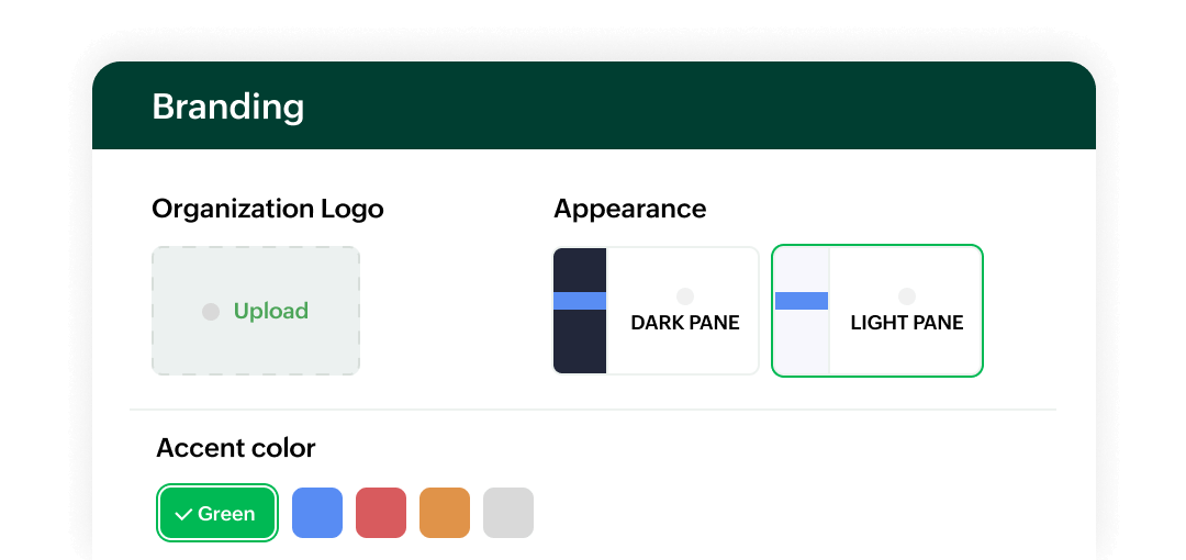 Preview of Zoho Billing's Invoice customization options | Zoho Billing
