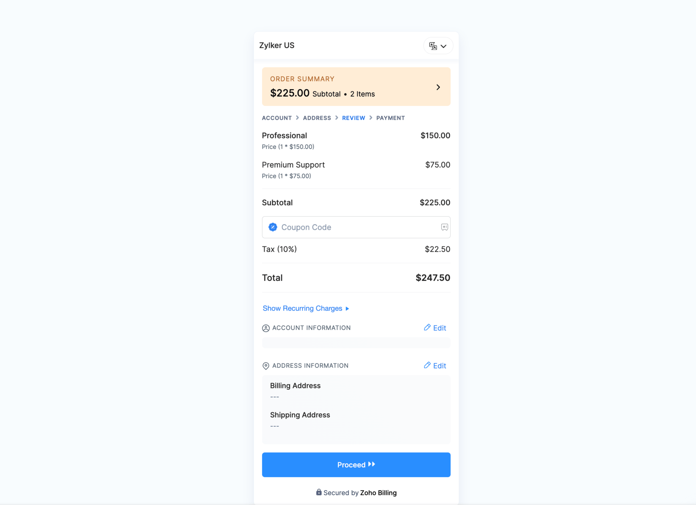 Multi-Page Template