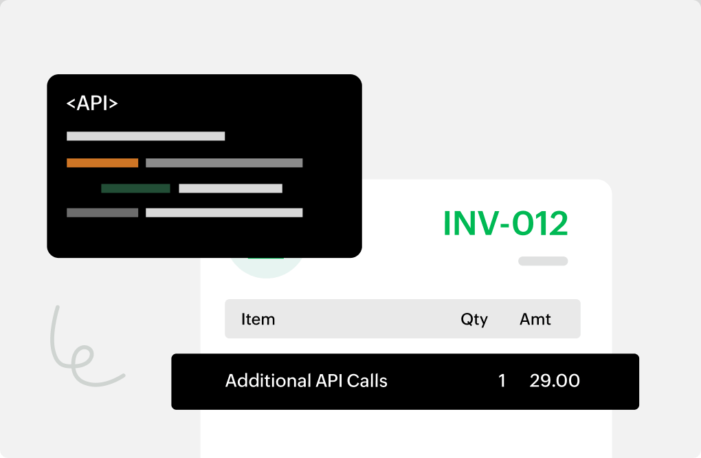 Image explaining how usage data and reports are fetched within Zoho Billing | Zoho Billing