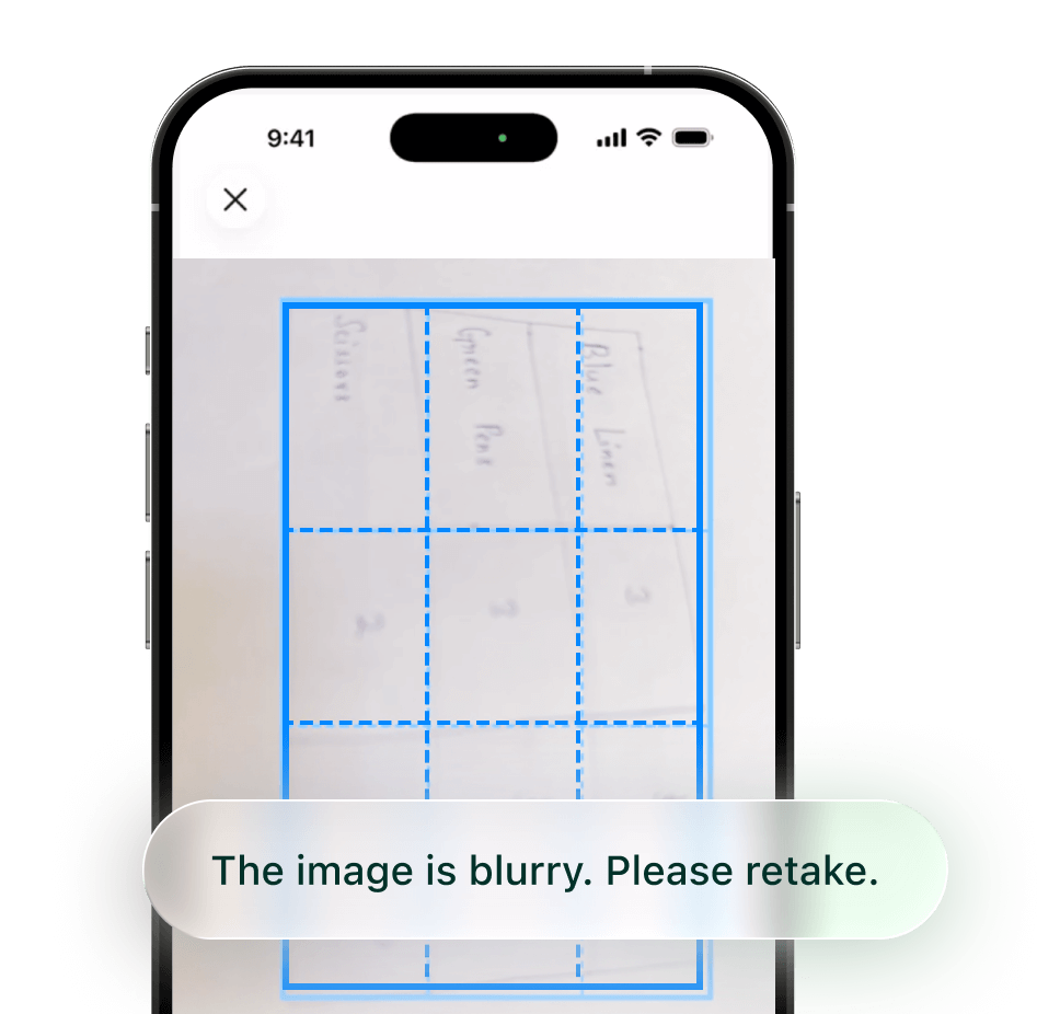 preview of smudge detection