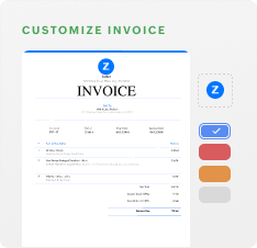 Customize your transaction documents to suit your brand | Zoho Billing 