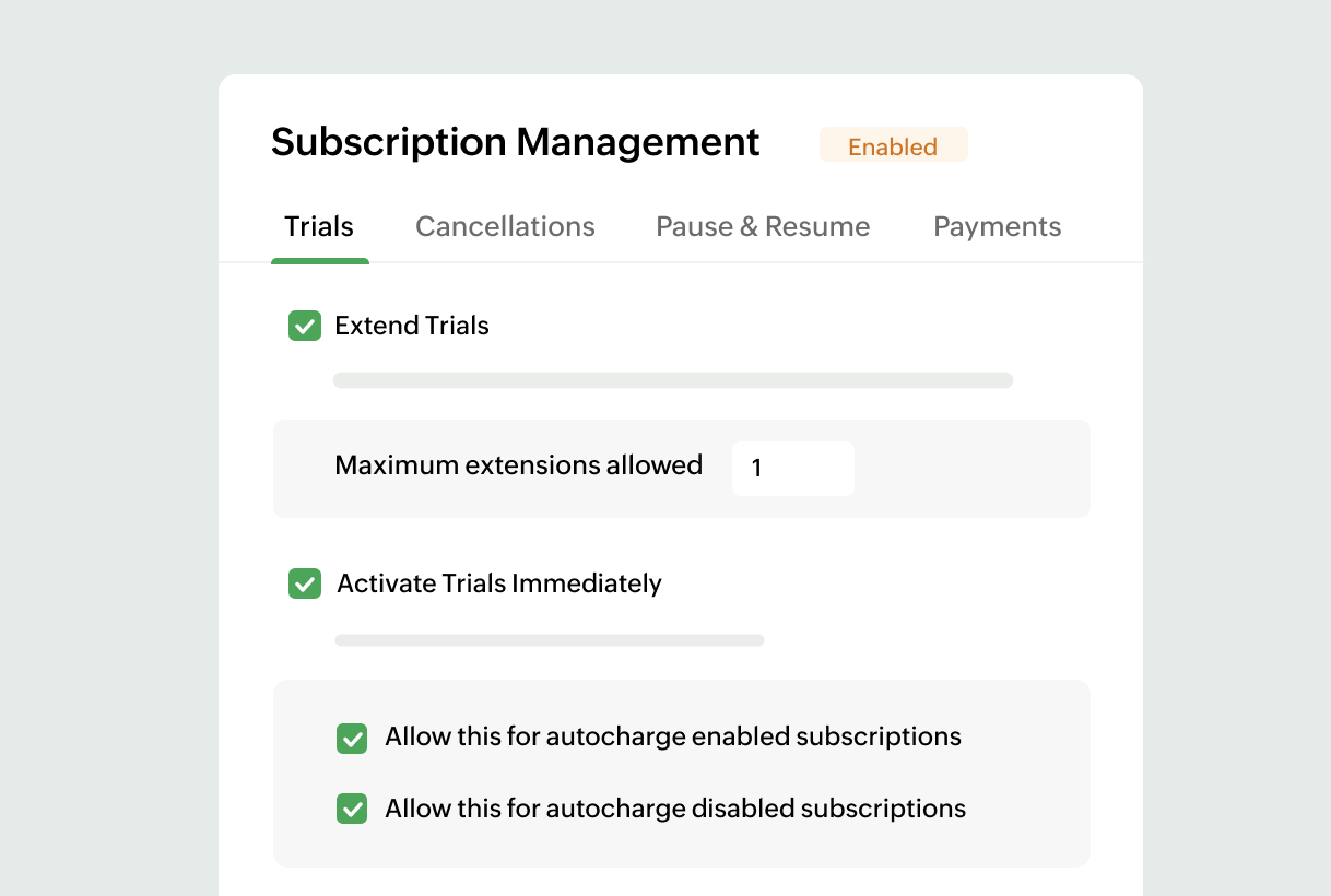 Managing subscription upgrades, downgrades, renewals and cancellations made easy | Zoho Billing