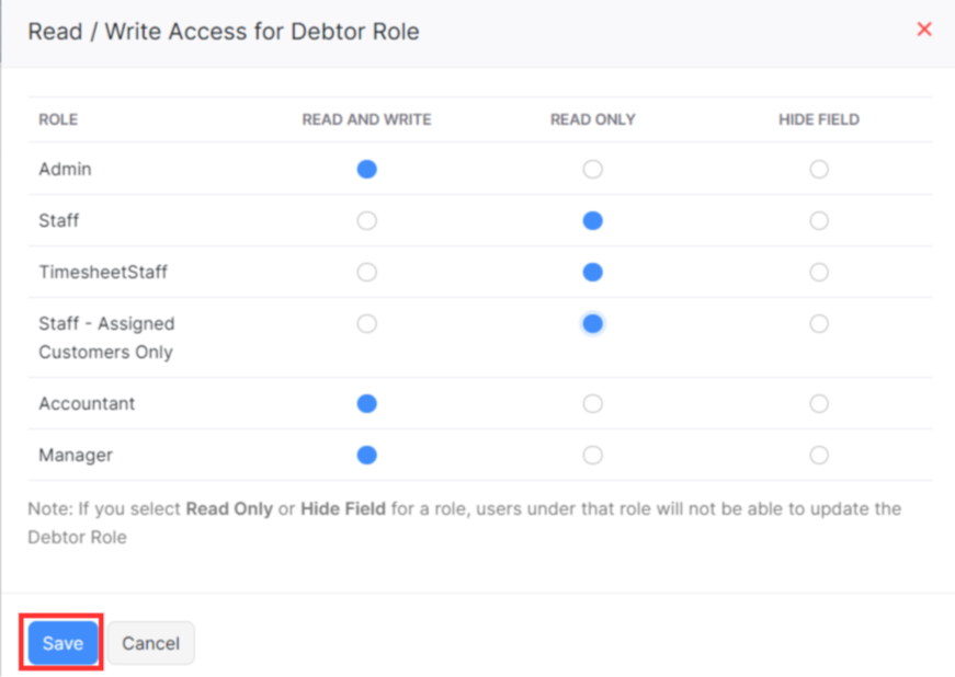 Configure Access