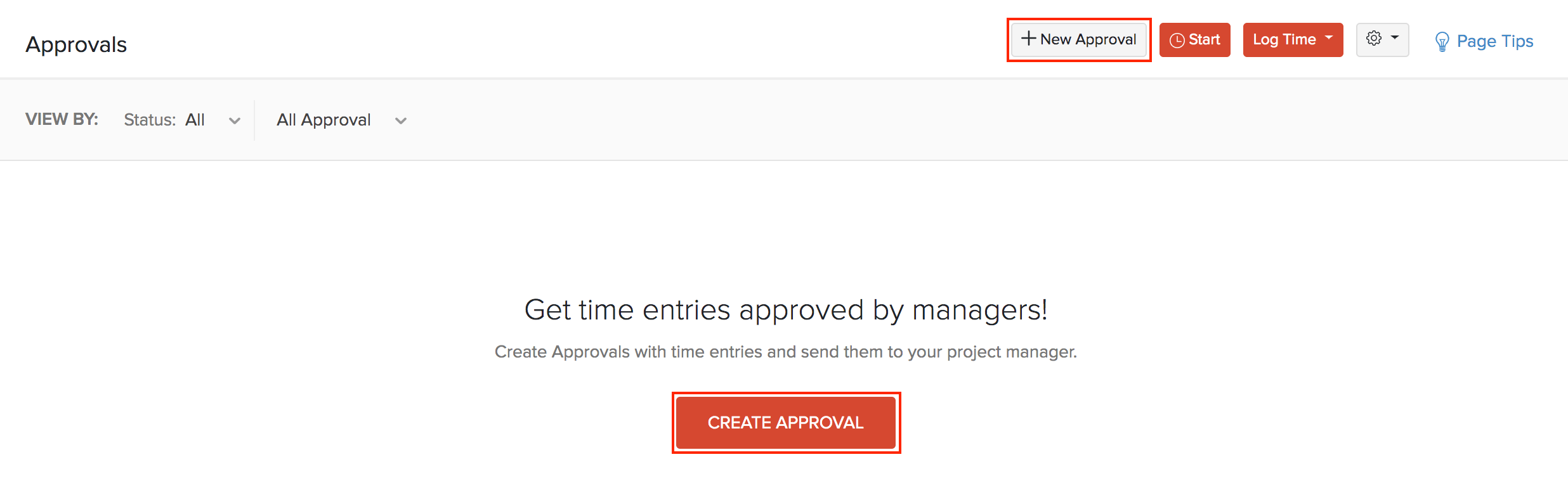 Create Approval