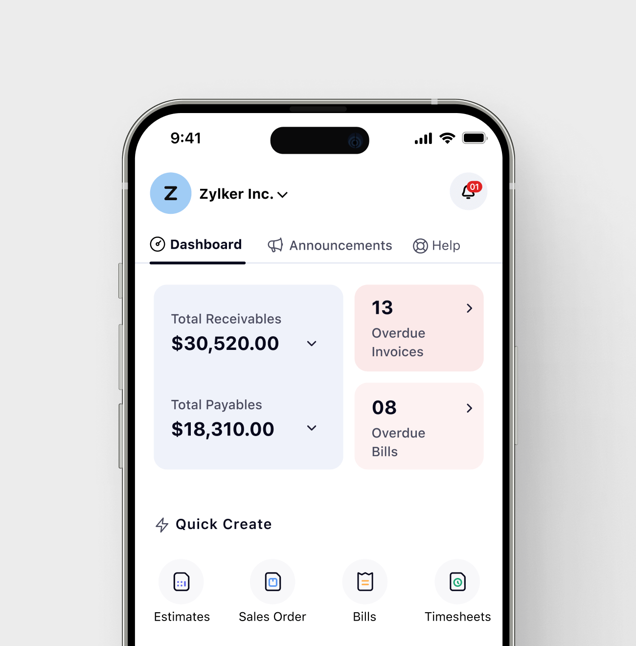 Consumer-friendly UI