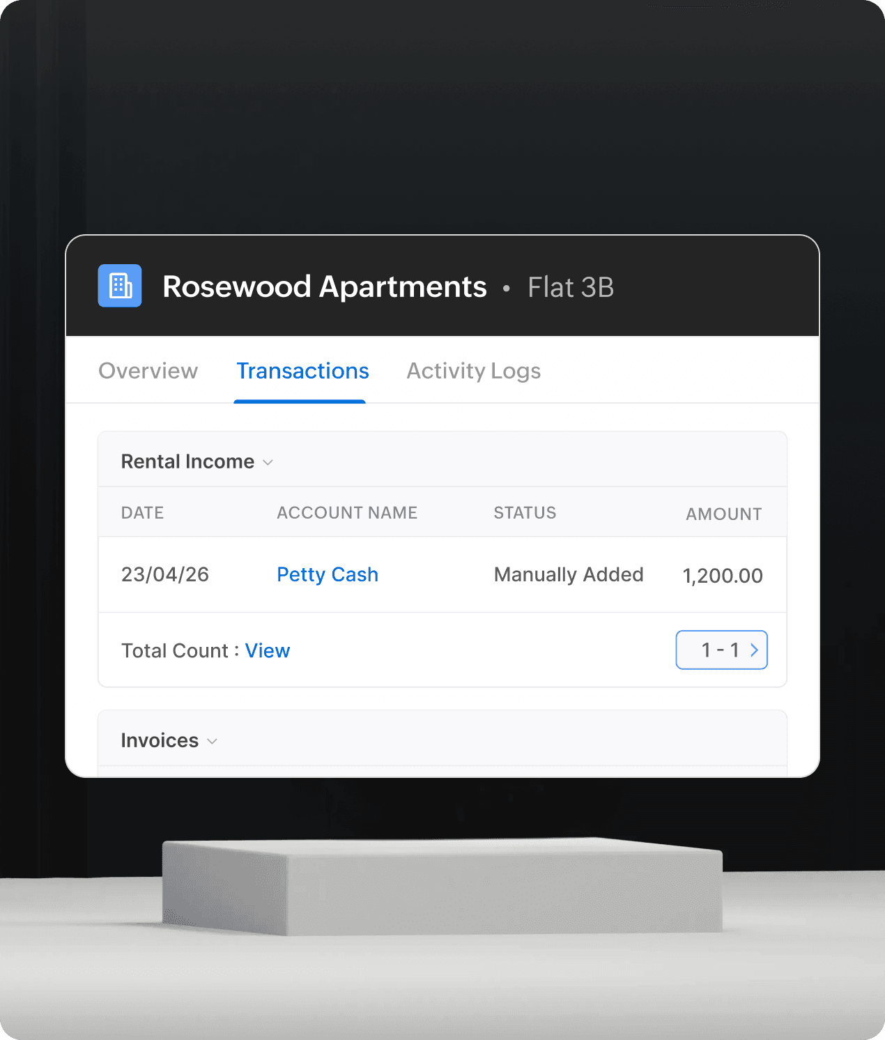 Manage your rental portfolio