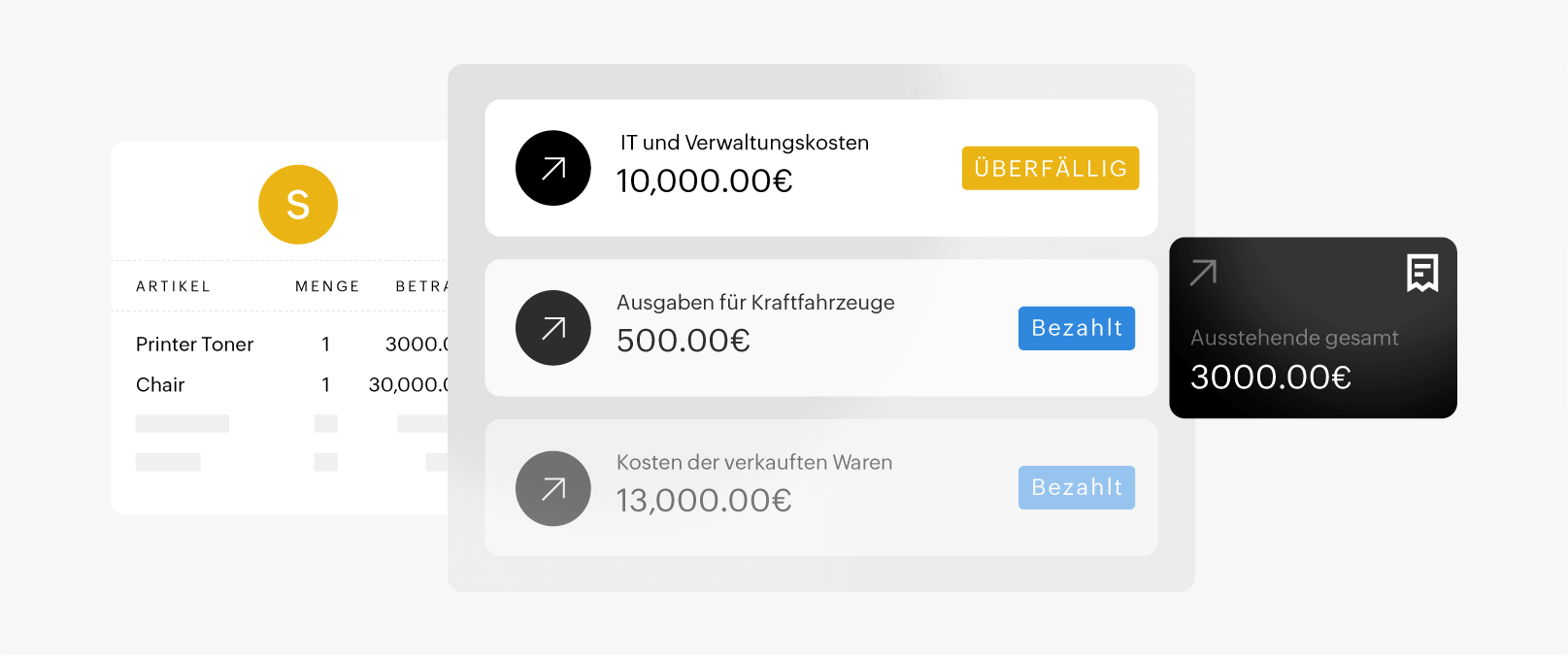 Lieferantenrechnungen verwalten und Ausgaben verfolgen mit der Buchhaltungssoftware Zoho Books