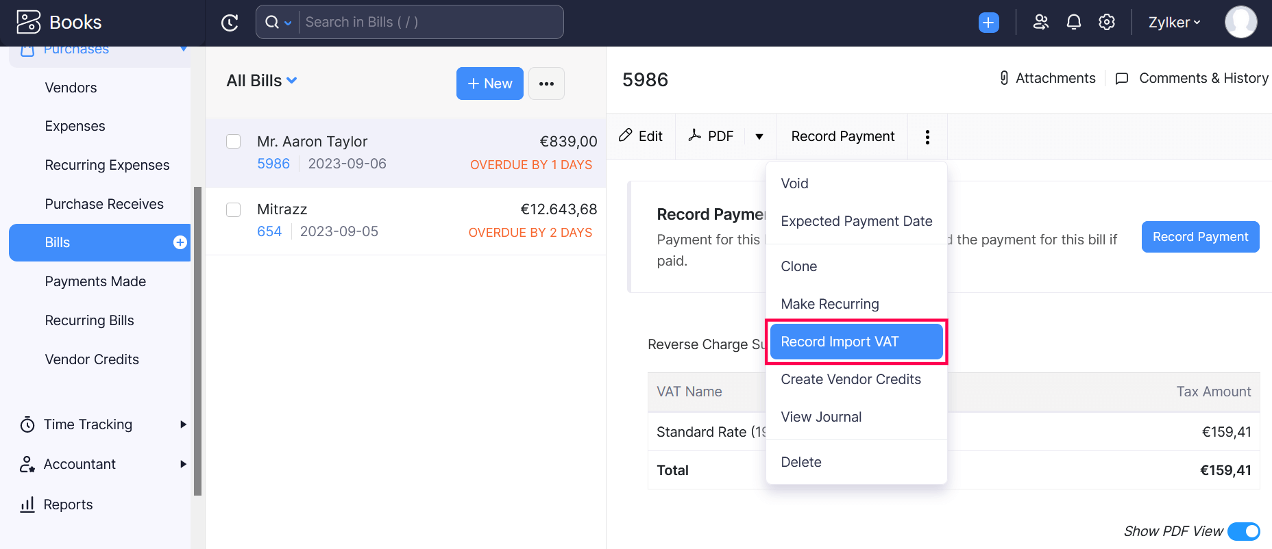 Import VAT