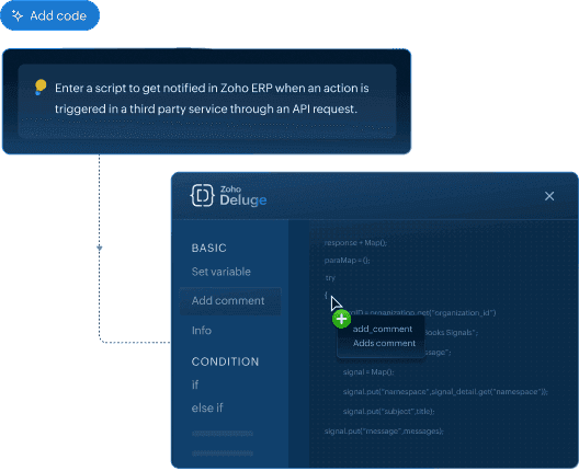 Create quick workflows with no-or low-code