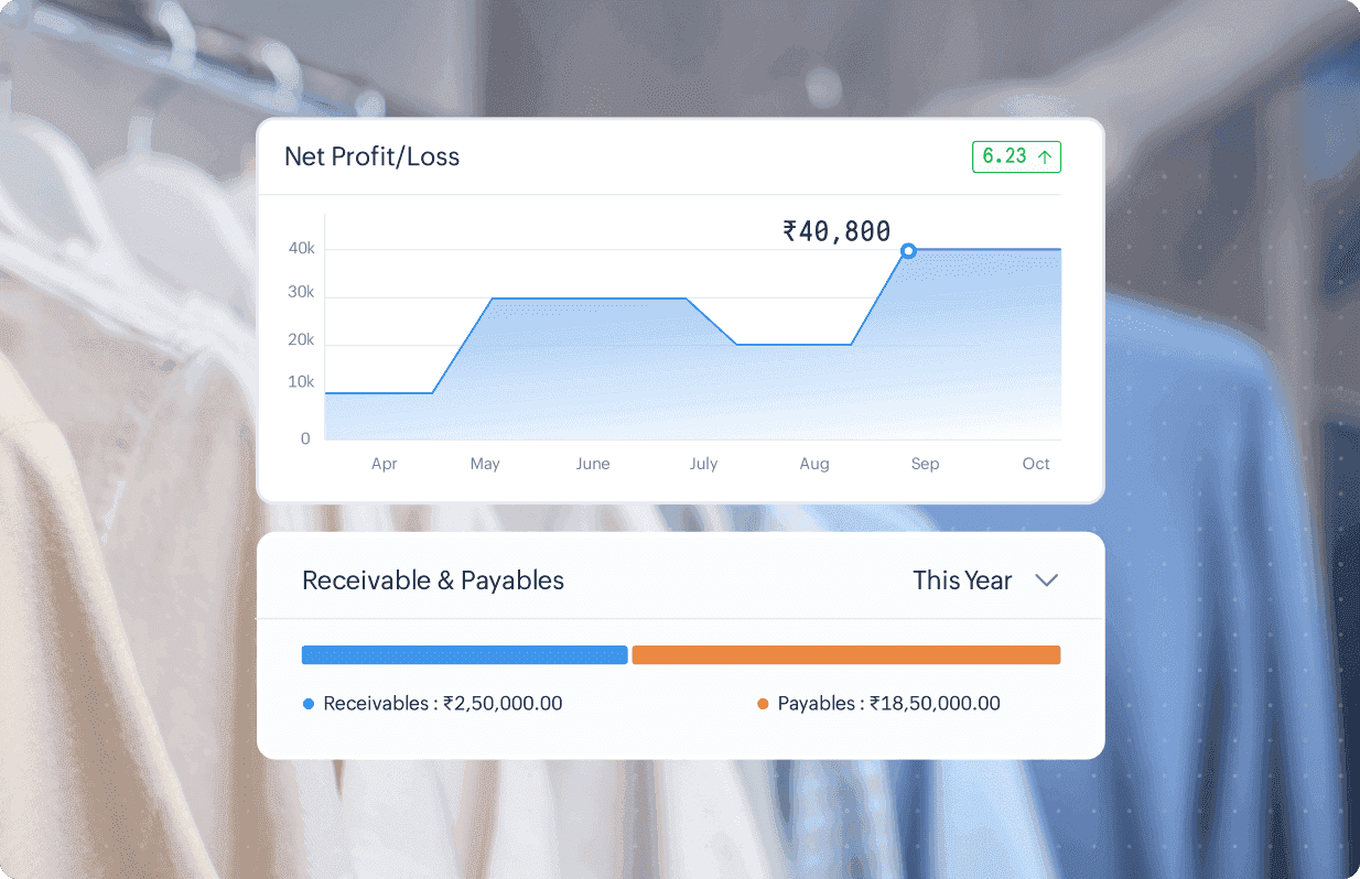See every store's finances in one view