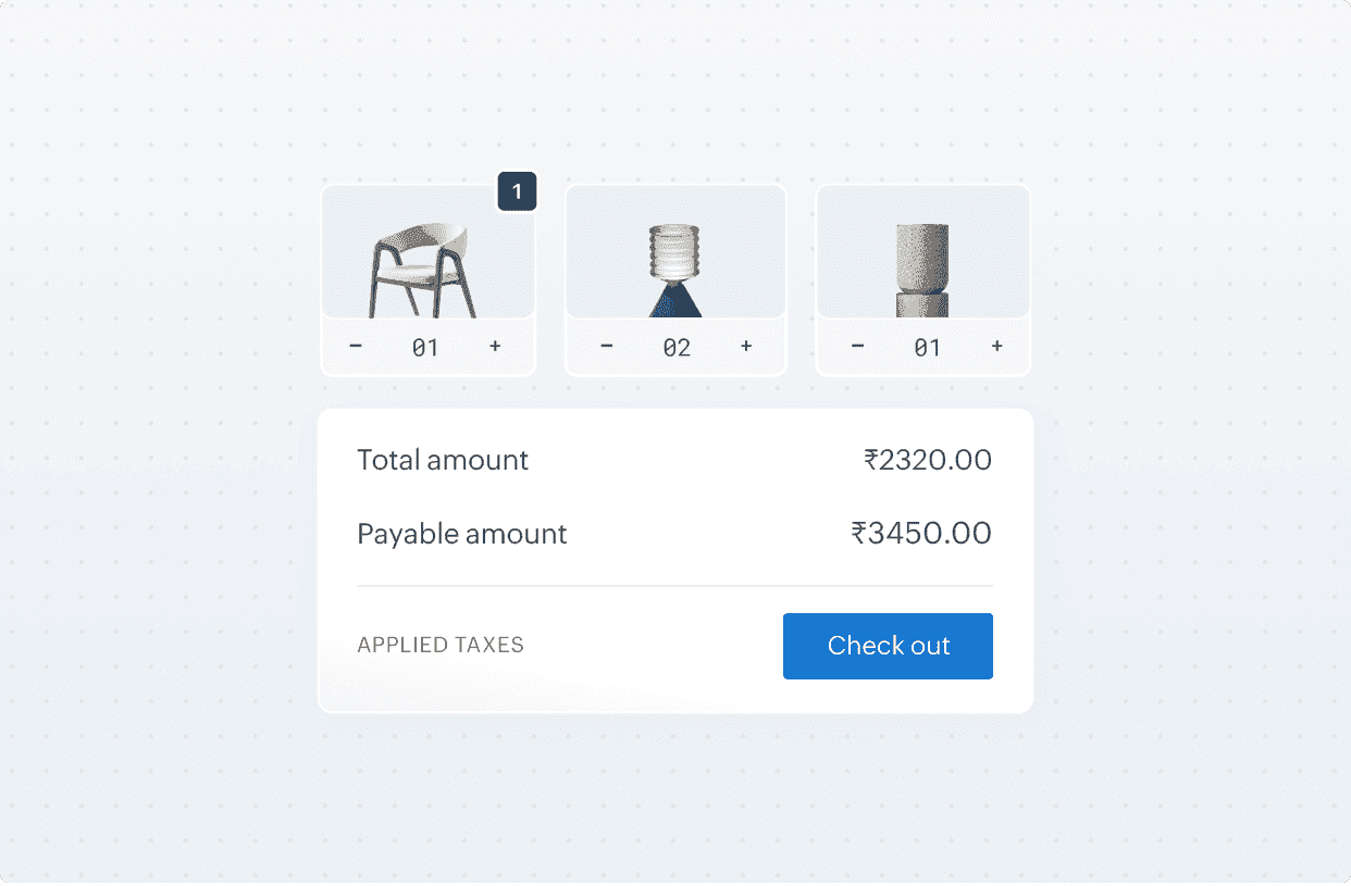 Faster checkout billing  