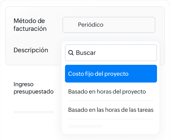 Métodos de facturación por horas o costo fijo