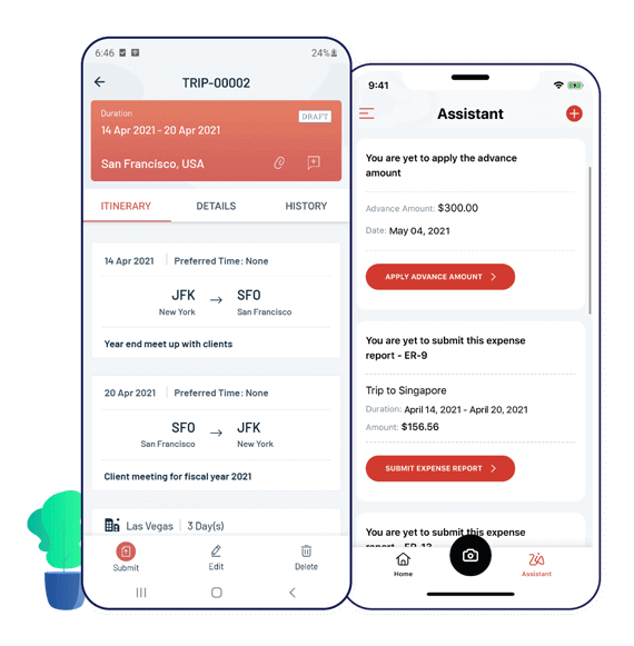 Expense reporting apps