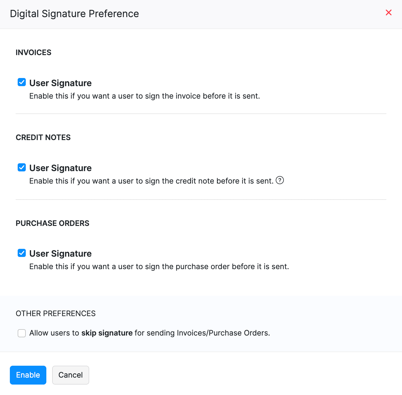 digital-signature-preference