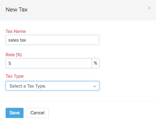 New tax