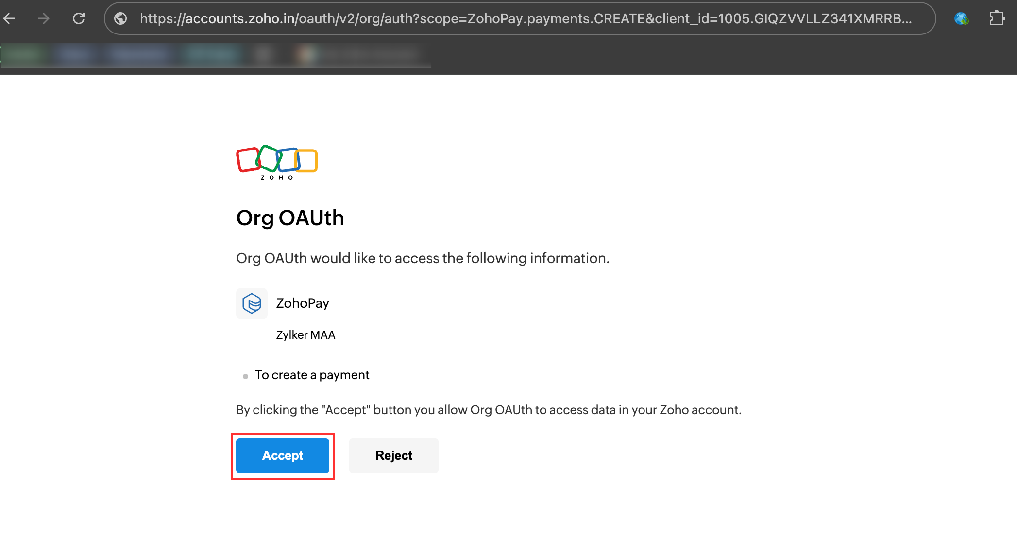 Org OAuth Grant Access