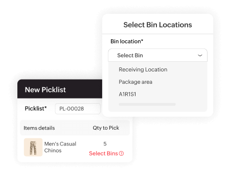 Simplifed picking