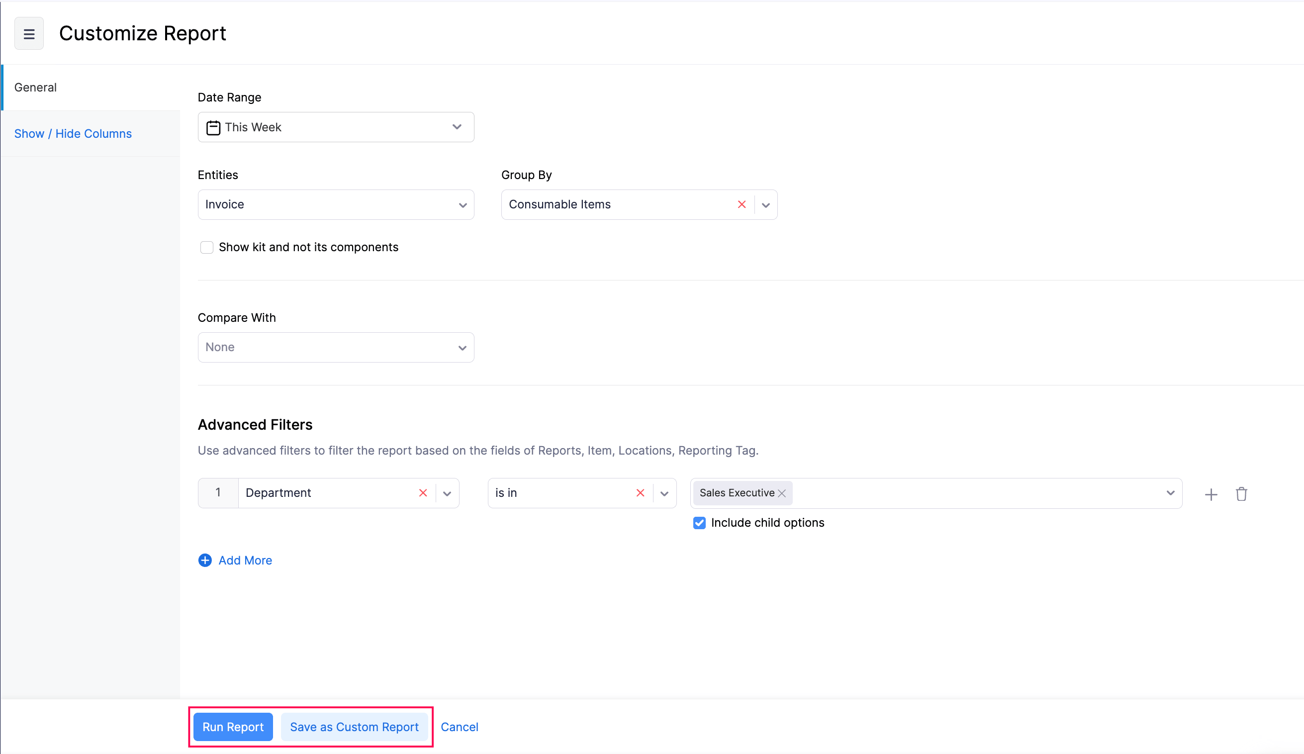 Generate Reports