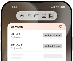 Extra-large widget