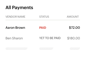 Vendor payments - Inventory Control System | Zoho Inventory