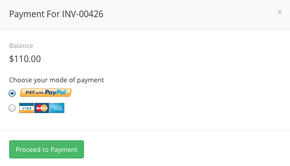 Receiving Payments Auto-charge