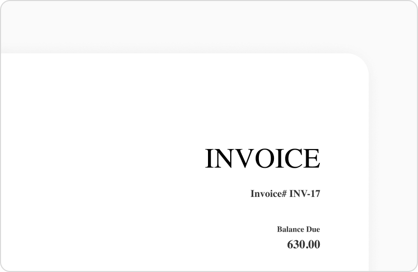 Business logo | Zoho Invoice