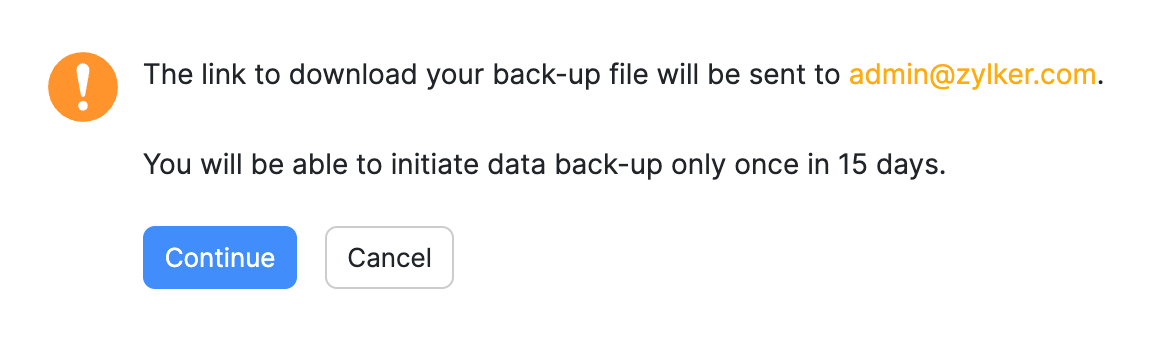 Data Backup