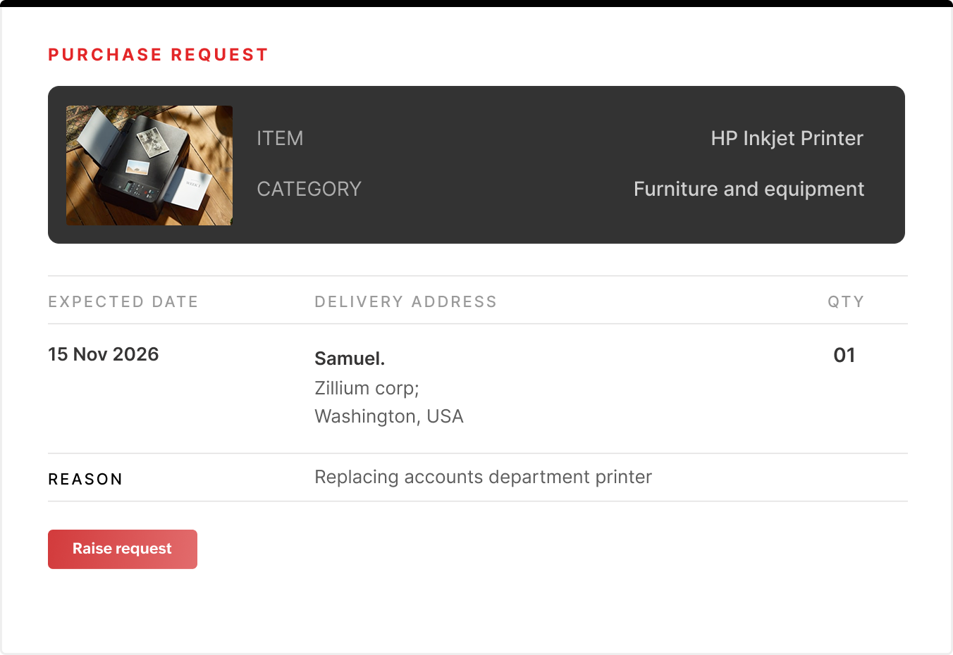 Purchase Request