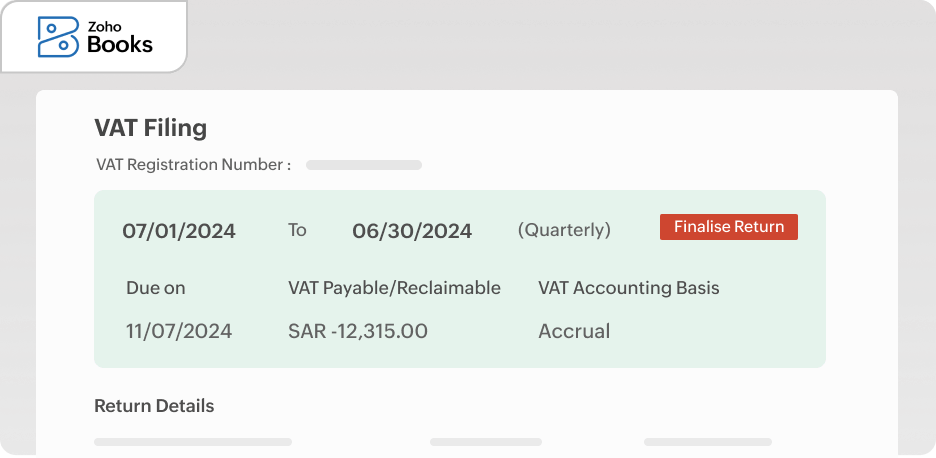 Filing VAT returns in Saudi Arabia