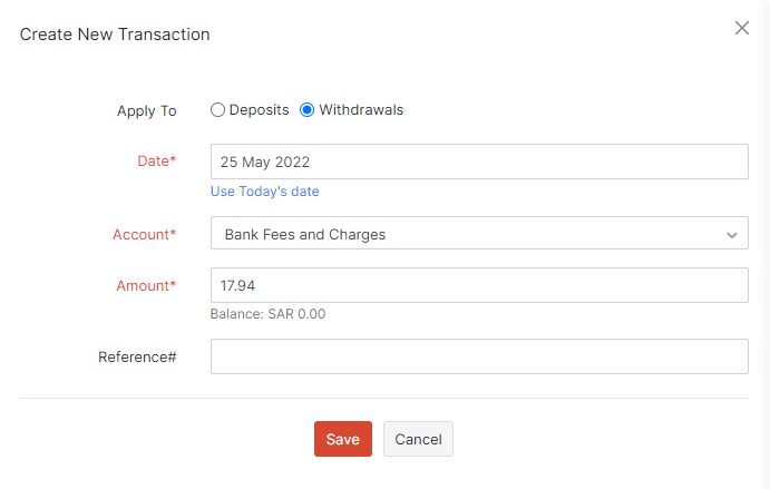 Adjustment Amount