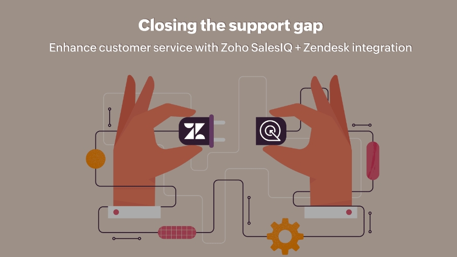 Enhance customer service with the Zoho SalesIQ + Zendesk Integration