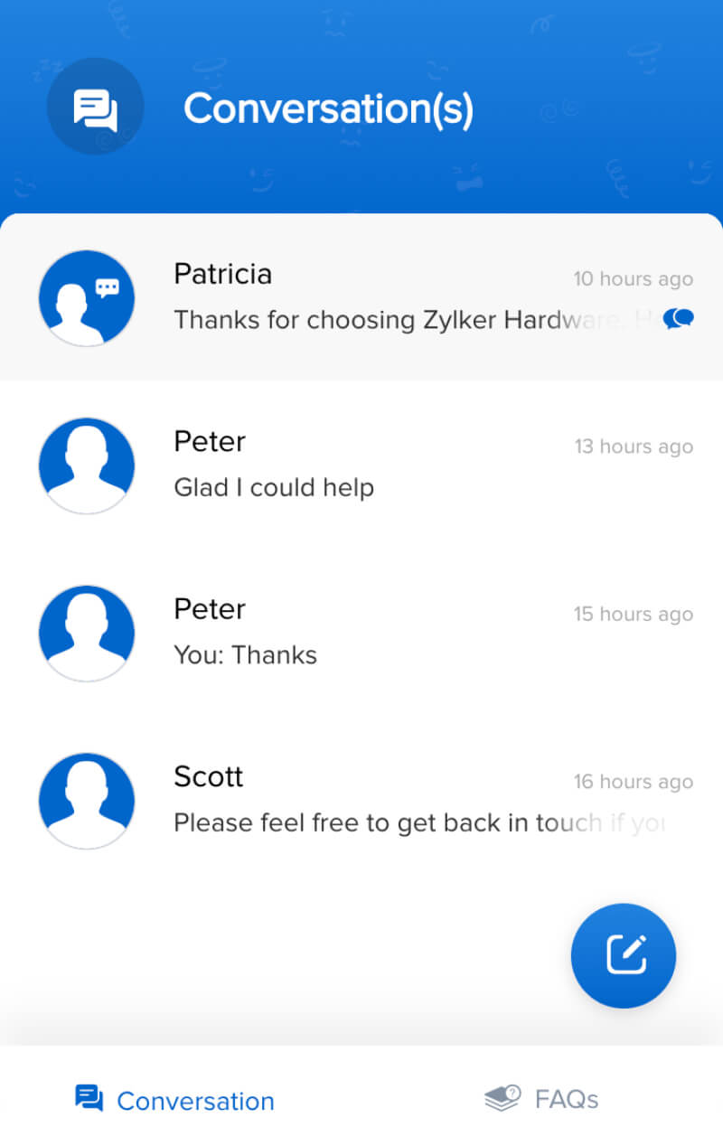 ให้ลูกค้าเข้าถึงแชทเก่า