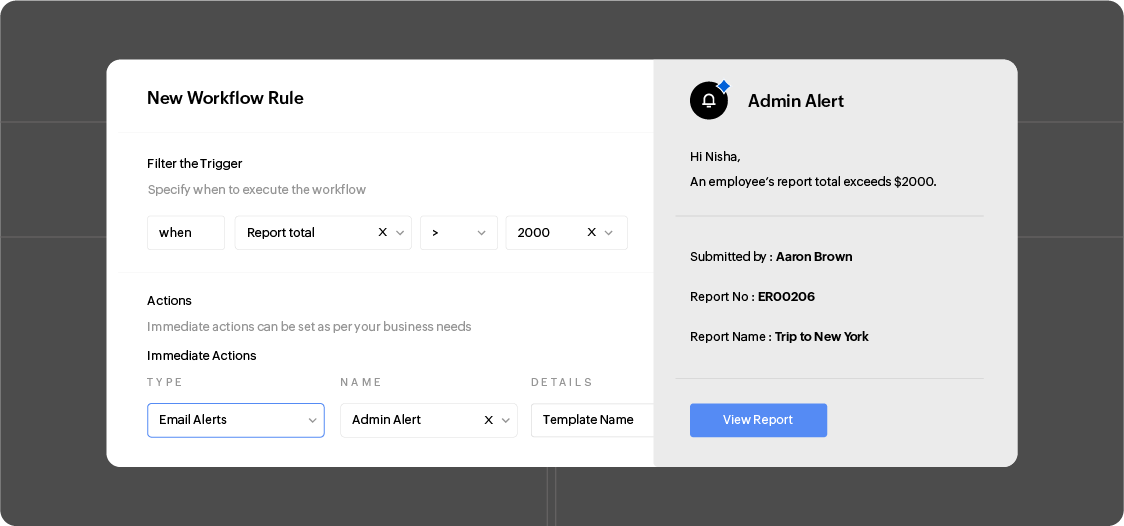 Automation Expense Management Automation Expense Management in Zoho Spend