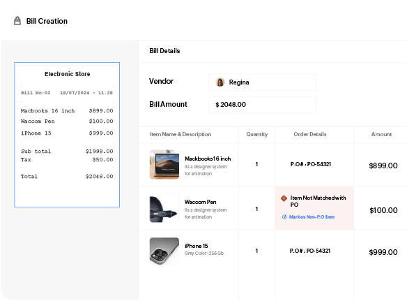 Automate invoice matching Automate invoice matching
