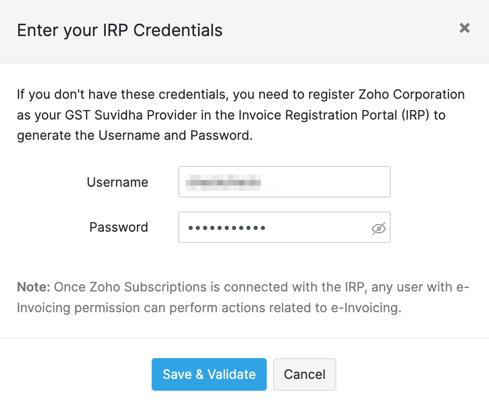 Connect to the IRP