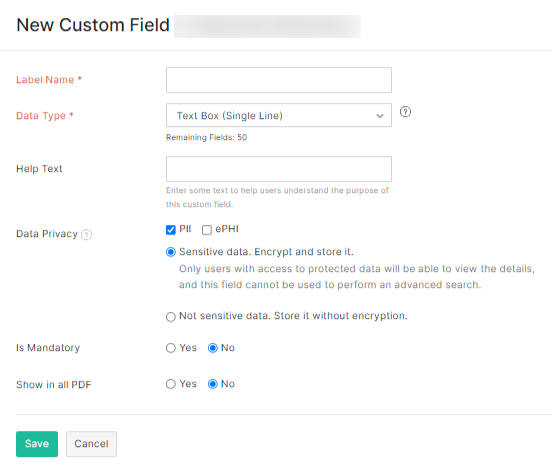 custom-field