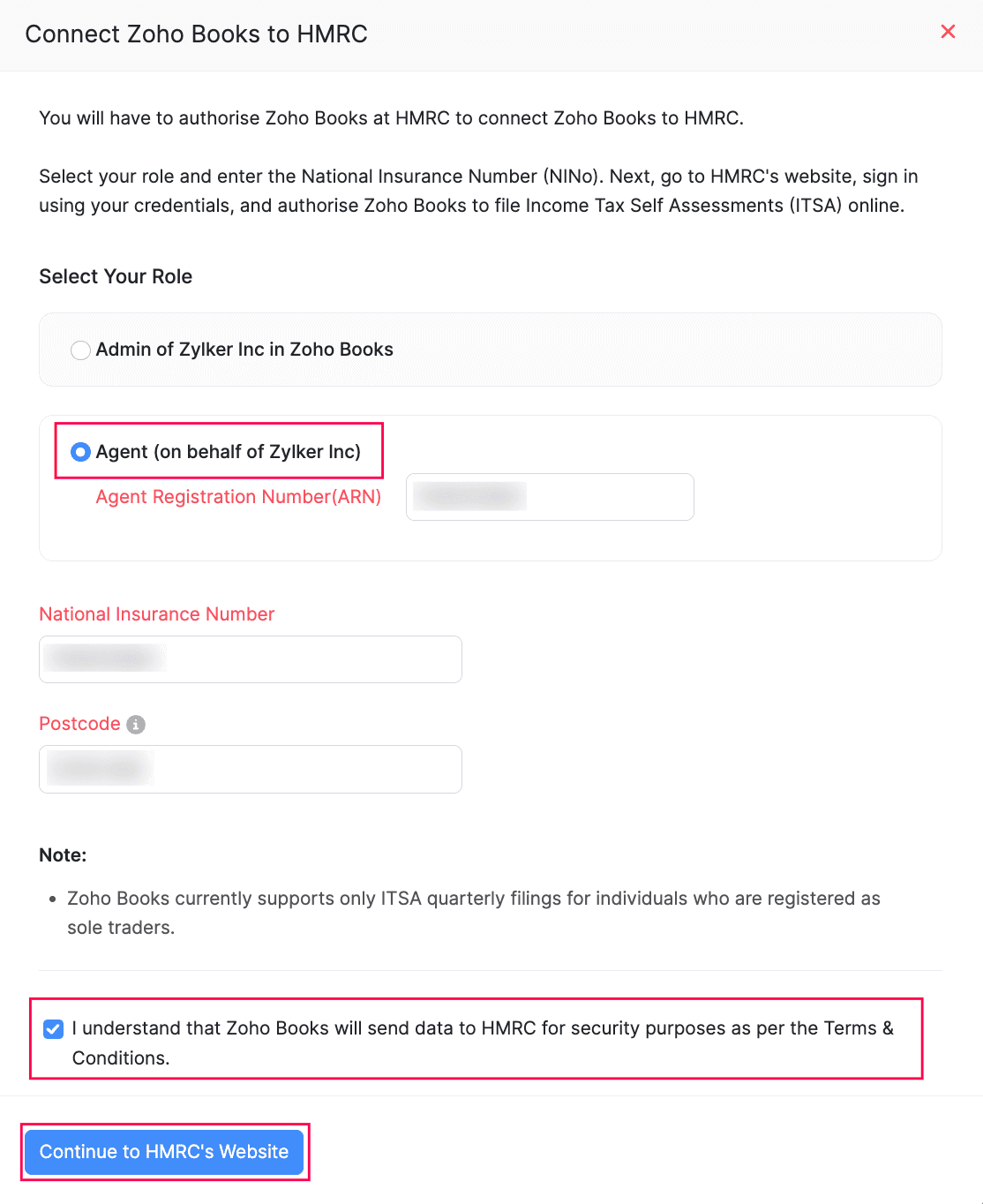 Enable for Agent