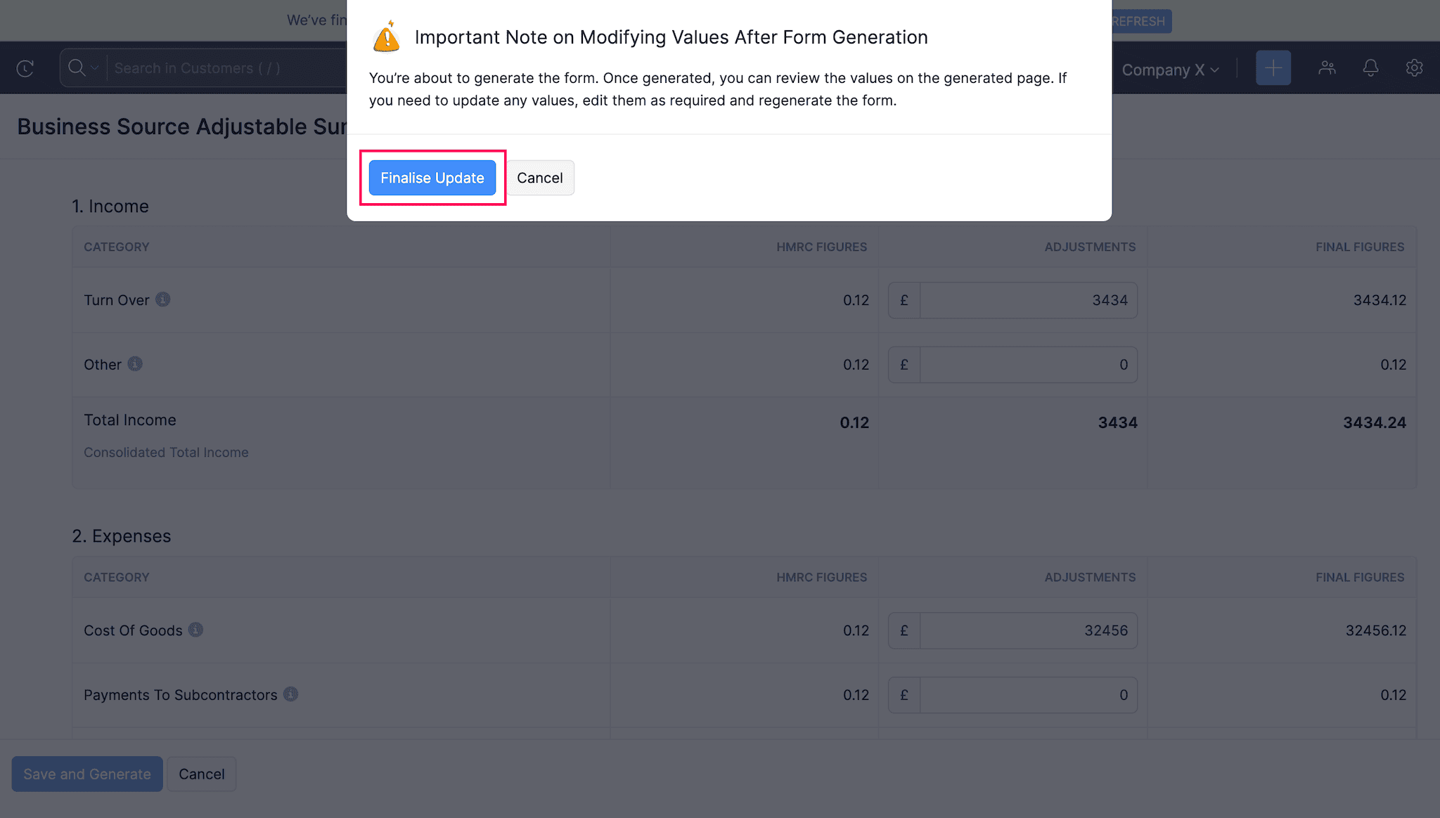 Important Note on Modifying Values After Form Generation